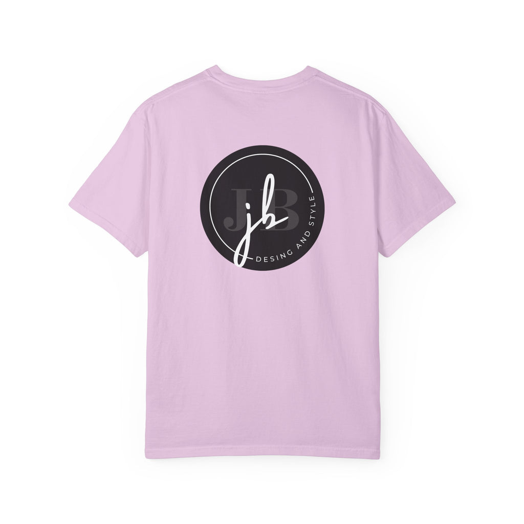 Logo Circle T‑Shirt — Minimal Black JB Design Tee