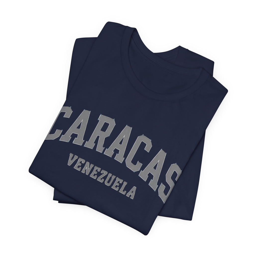 Caracas Venezuela Tee — Vintage Collegiate City T‑Shirt