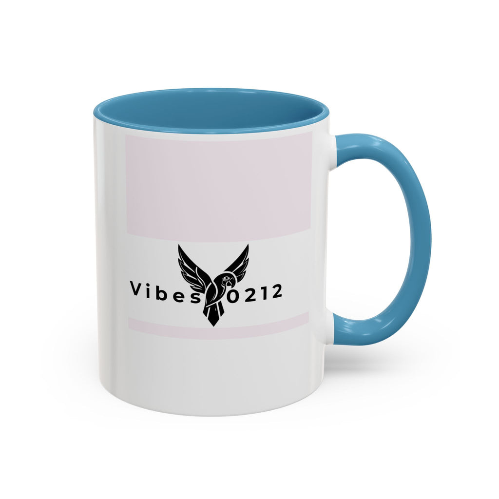 Vibes 0212 Accent Coffee Mug — Retro Sunset Design (11/15oz)