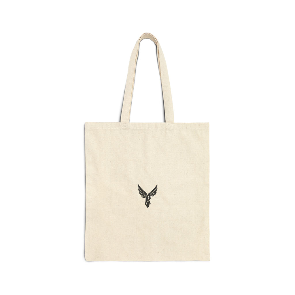 Sunset Caracas Canvas Tote — Retro Cityscape Cotton Shopper