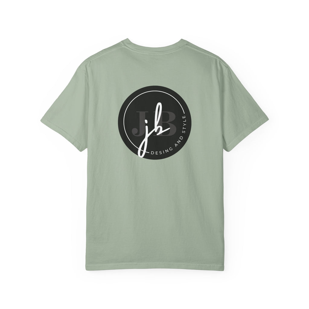 Logo Circle T‑Shirt — Minimal Black JB Design Tee