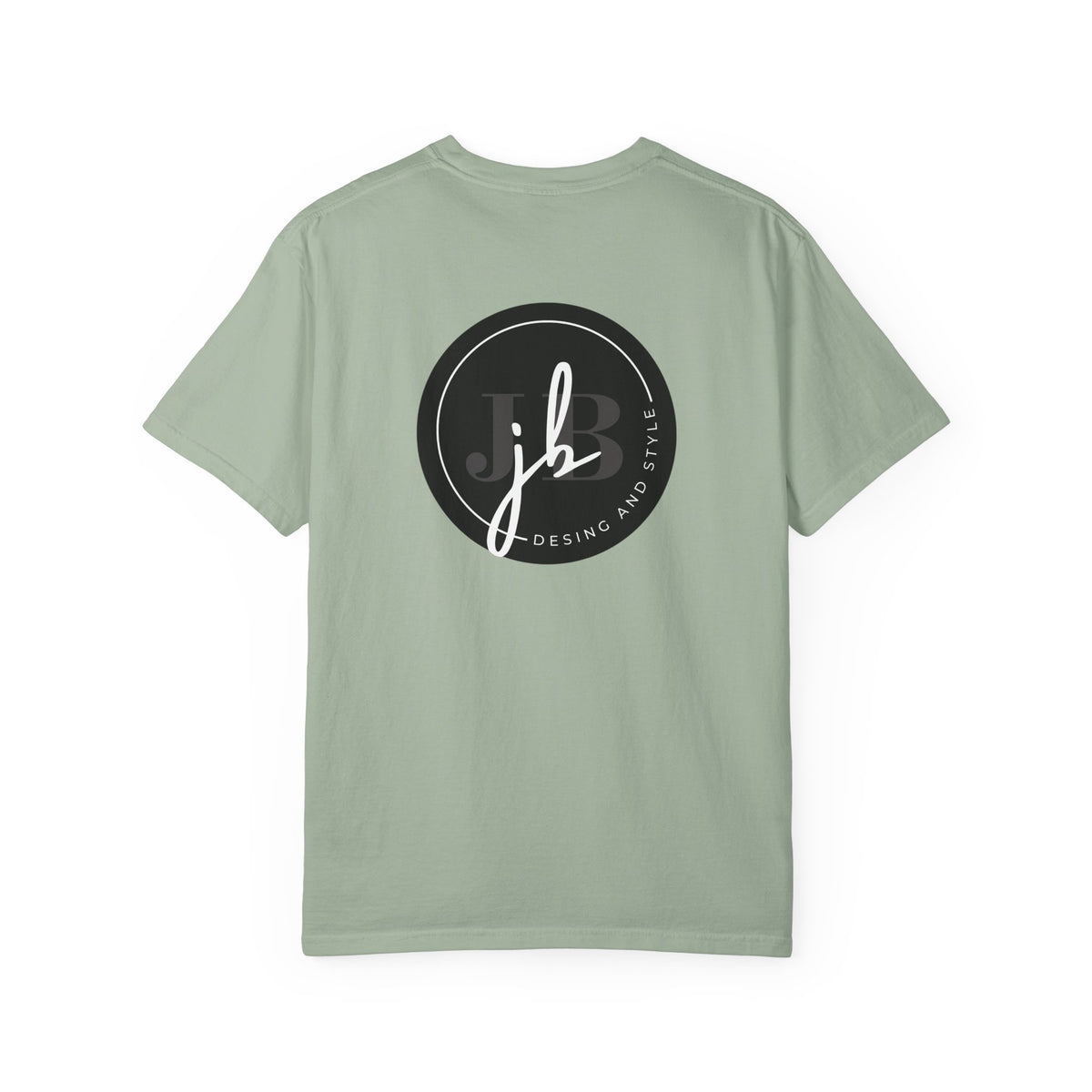 Logo Circle T‑Shirt — Minimal Black JB Design Tee