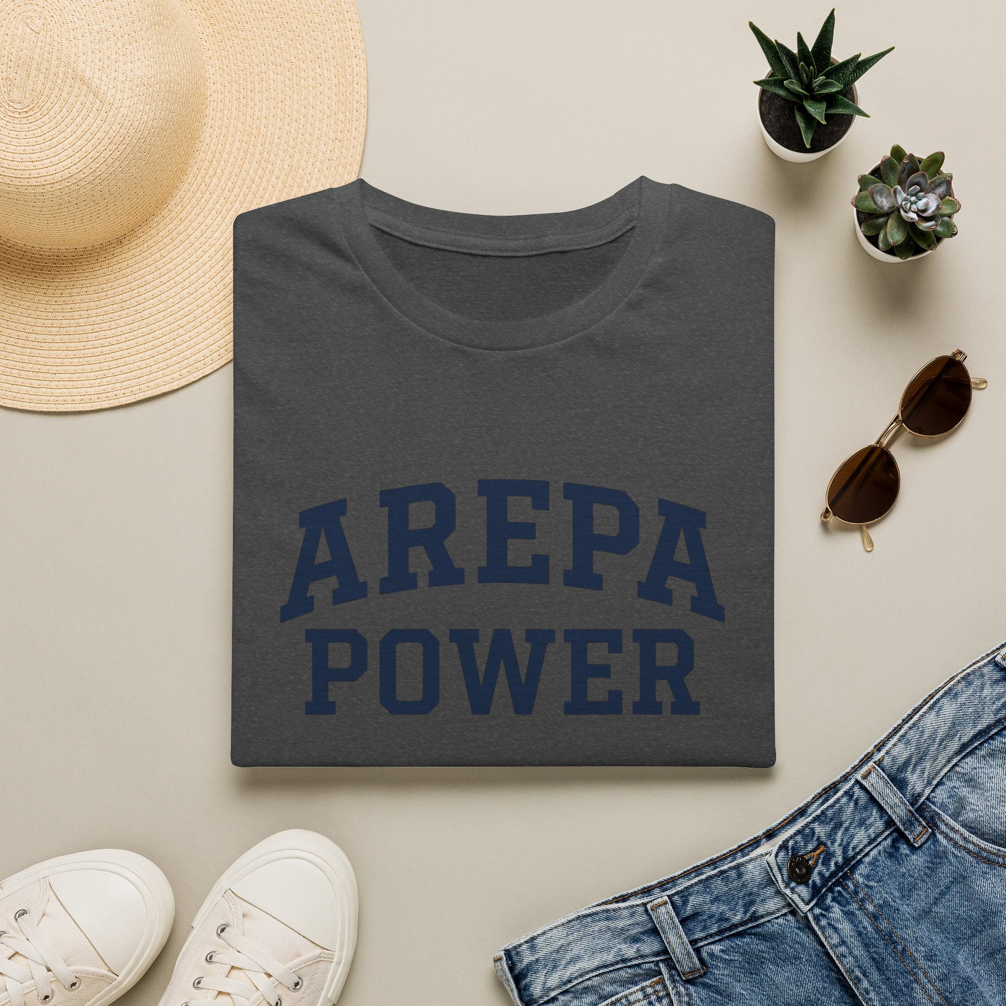 Arepa T-Shirt – 'Arepa Power' Venezuelan Food Graphic Tee