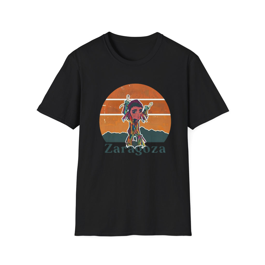 Zaragoza Retro Sunset T-Shirt