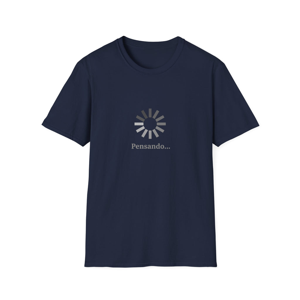 T-Shirt — "Estoy Pensando" Minimal Sunrise Graphic