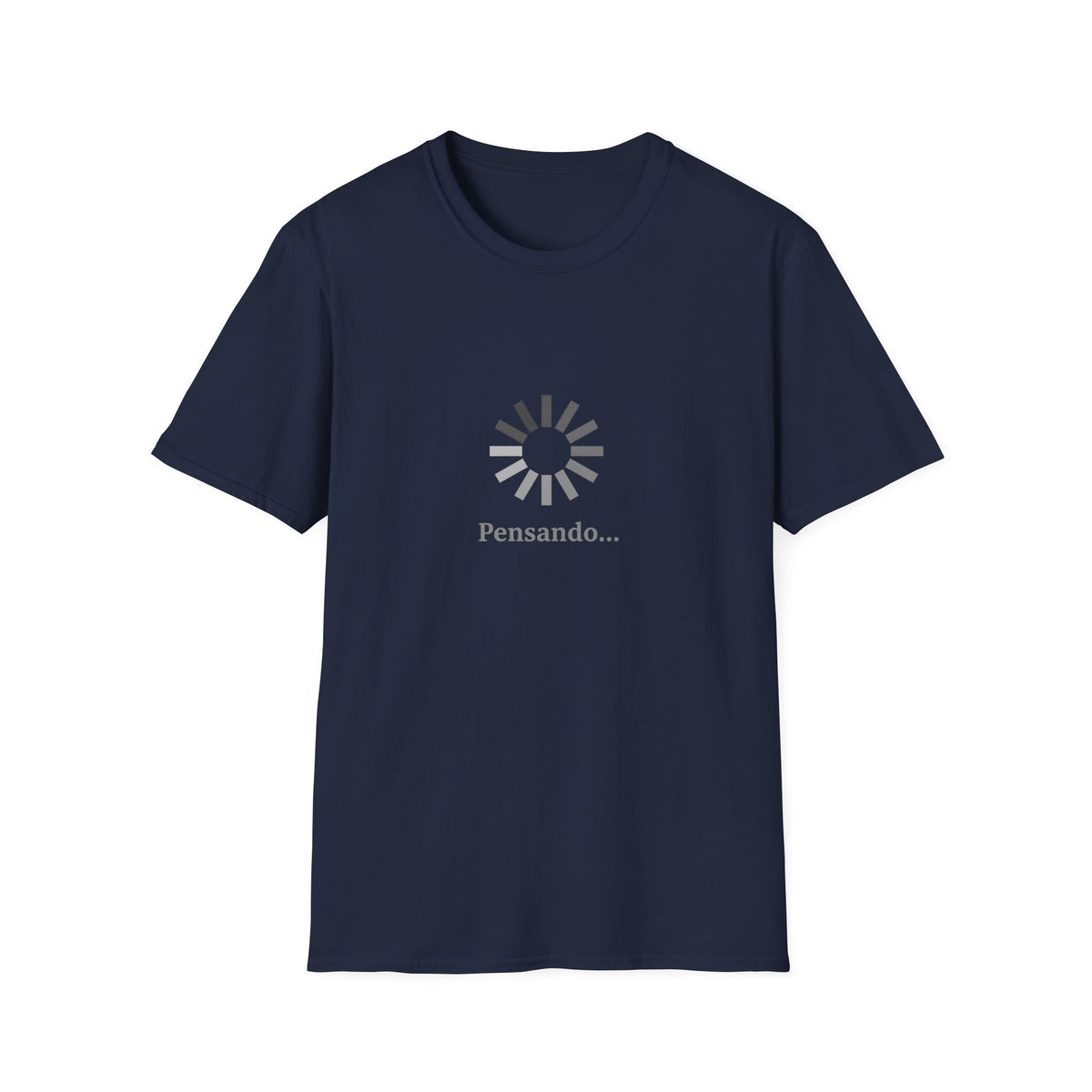 T-Shirt — "Estoy Pensando" Minimal Sunrise Graphic