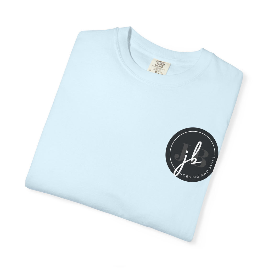 Logo Circle T‑Shirt — Minimal Black JB Design Tee