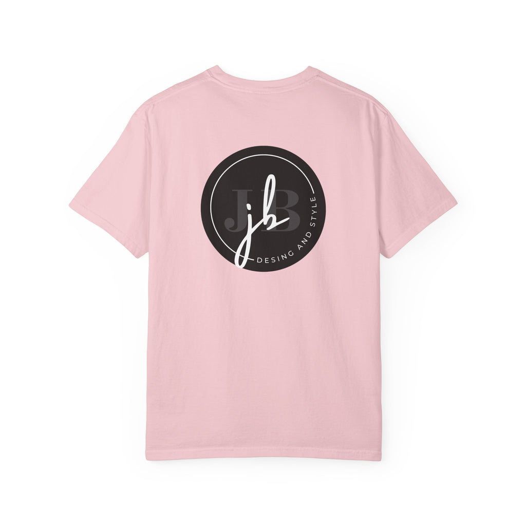 Logo Circle T‑Shirt — Minimal Black JB Design Tee