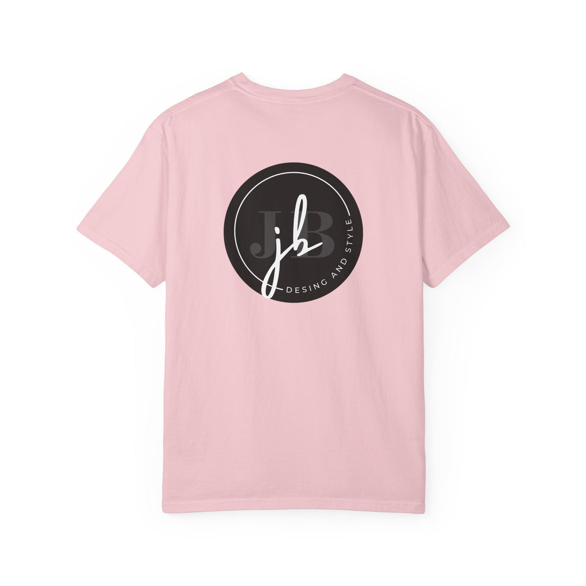 Logo Circle T‑Shirt — Minimal Black JB Design Tee