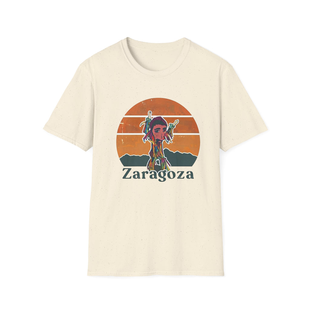 Zaragoza Retro Sunset T-Shirt