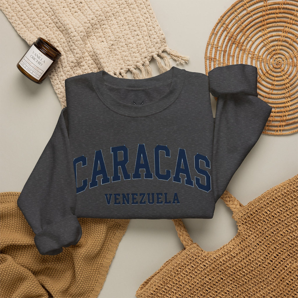 Caracas Venezuela Crewneck Sweatshirt — City Pride Pullover