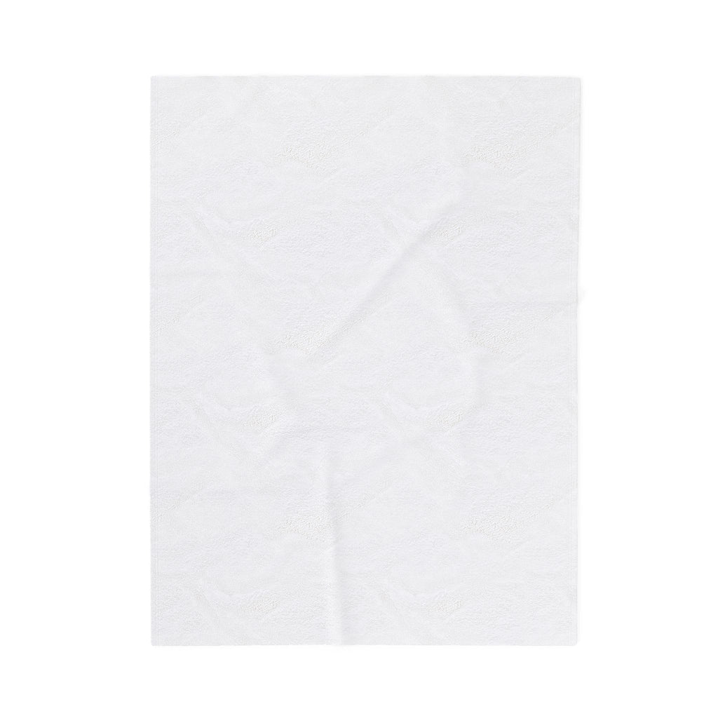 Caracas Hibiscus Velveteen Plush Blanket — Soft Travel & Home Throw