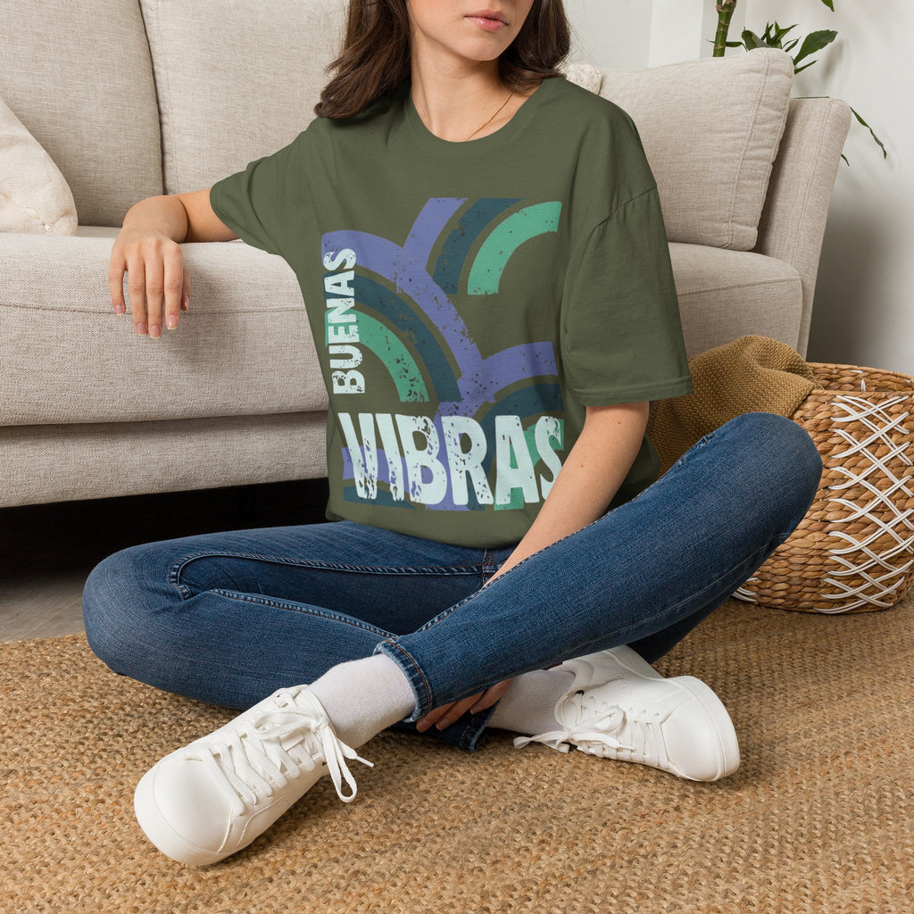 Retro Rainbow Graphic T-Shirt — 'Celebrate' Distressed Arc Design