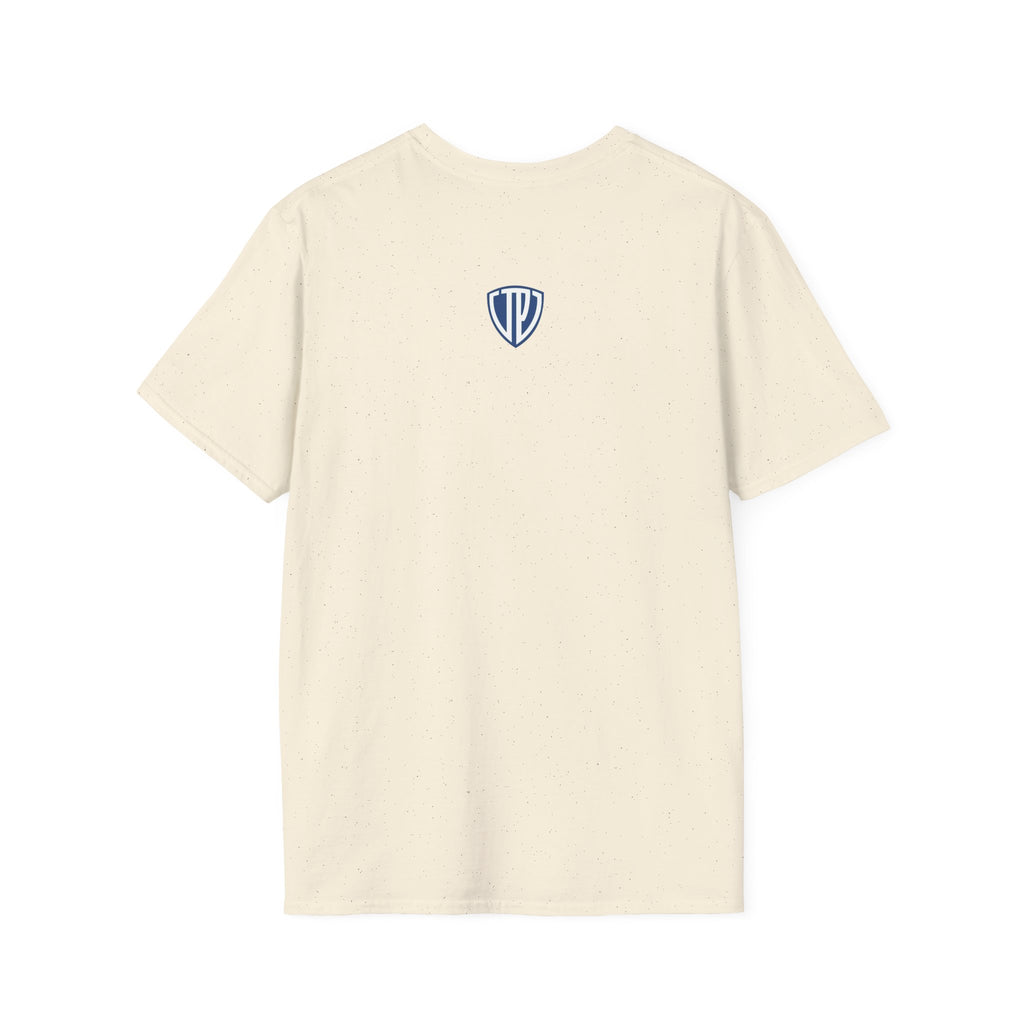 Shield Crest Pocket Tee — Retro Badge Logo T‑Shirt