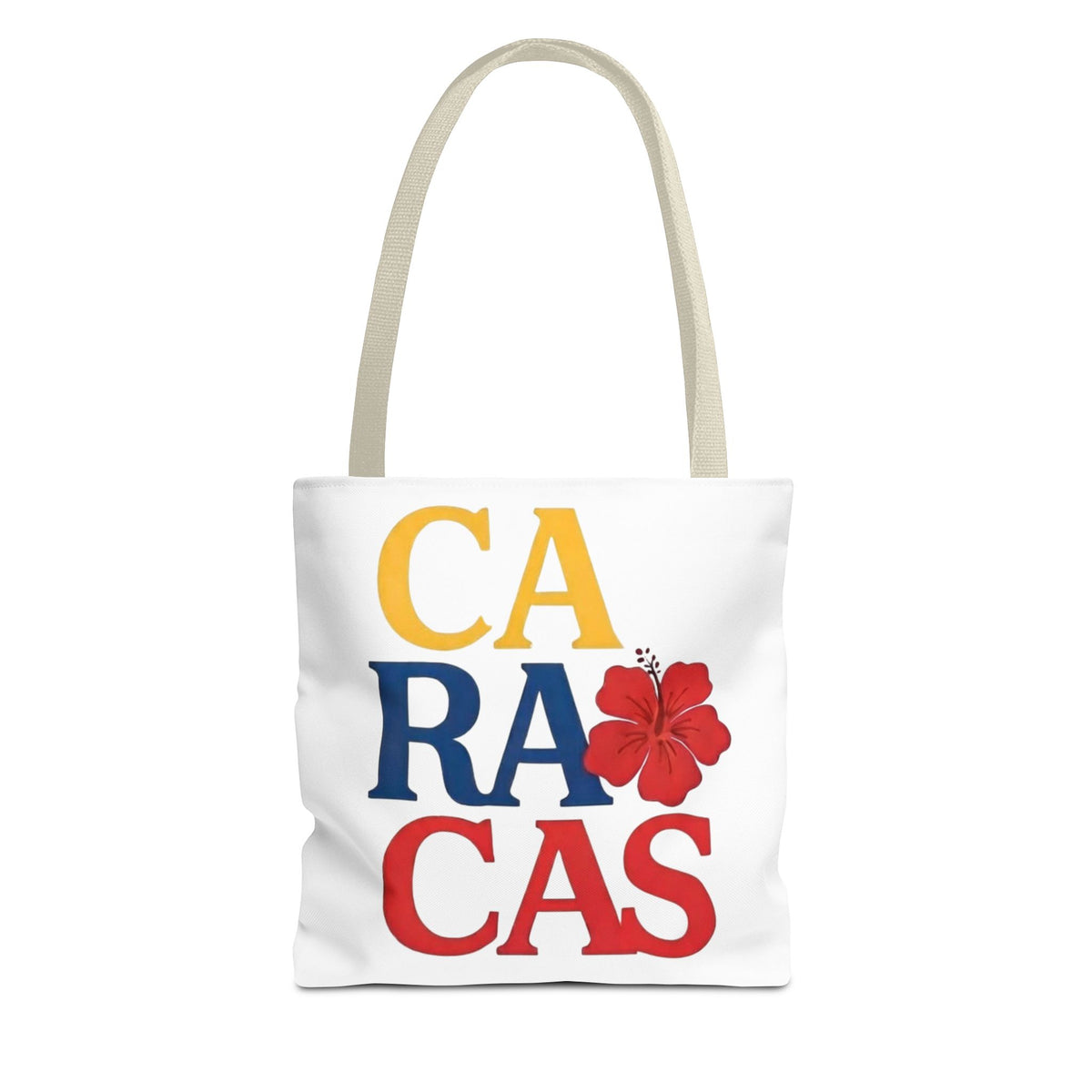 Caracas Hibiscus Tote Bag – Colorful City Pride All-Over Print