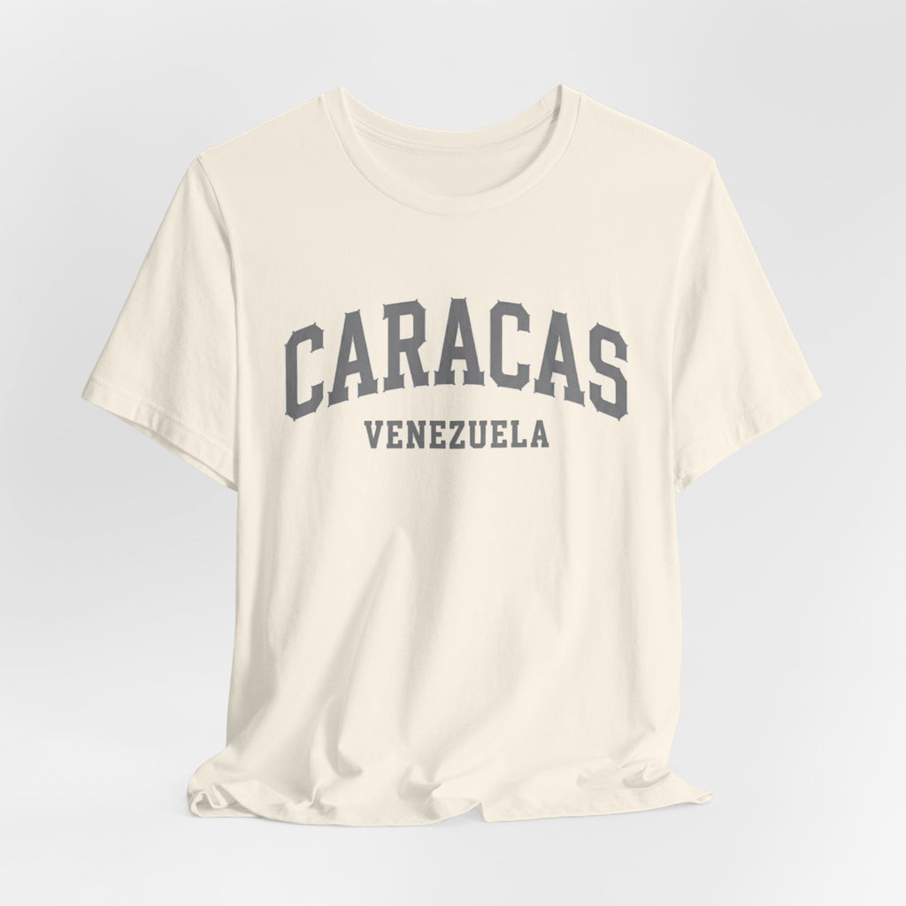 Caracas Venezuela Tee — Vintage Collegiate City T‑Shirt