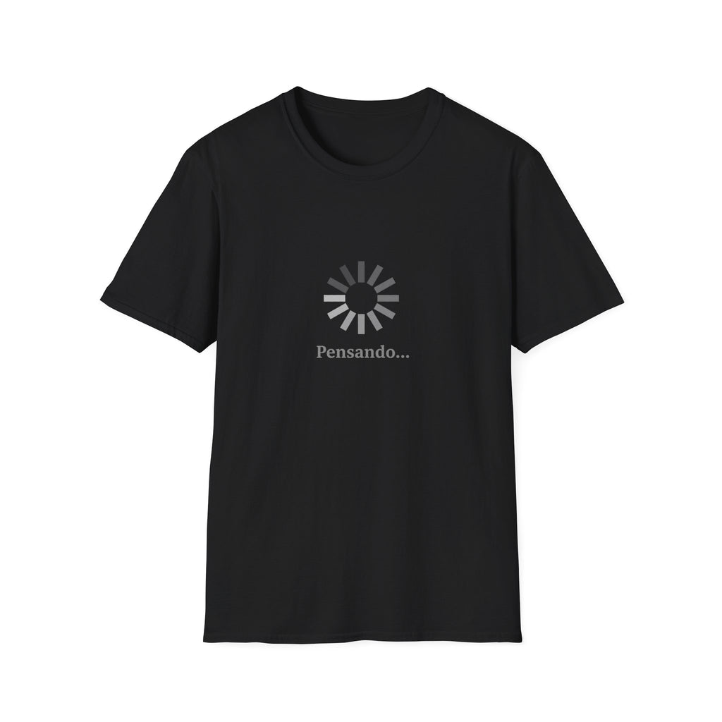 T-Shirt — "Estoy Pensando" Minimal Sunrise Graphic
