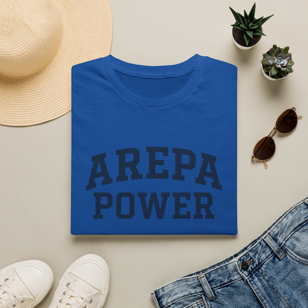 Arepa T-Shirt – 'Arepa Power' Venezuelan Food Graphic Tee