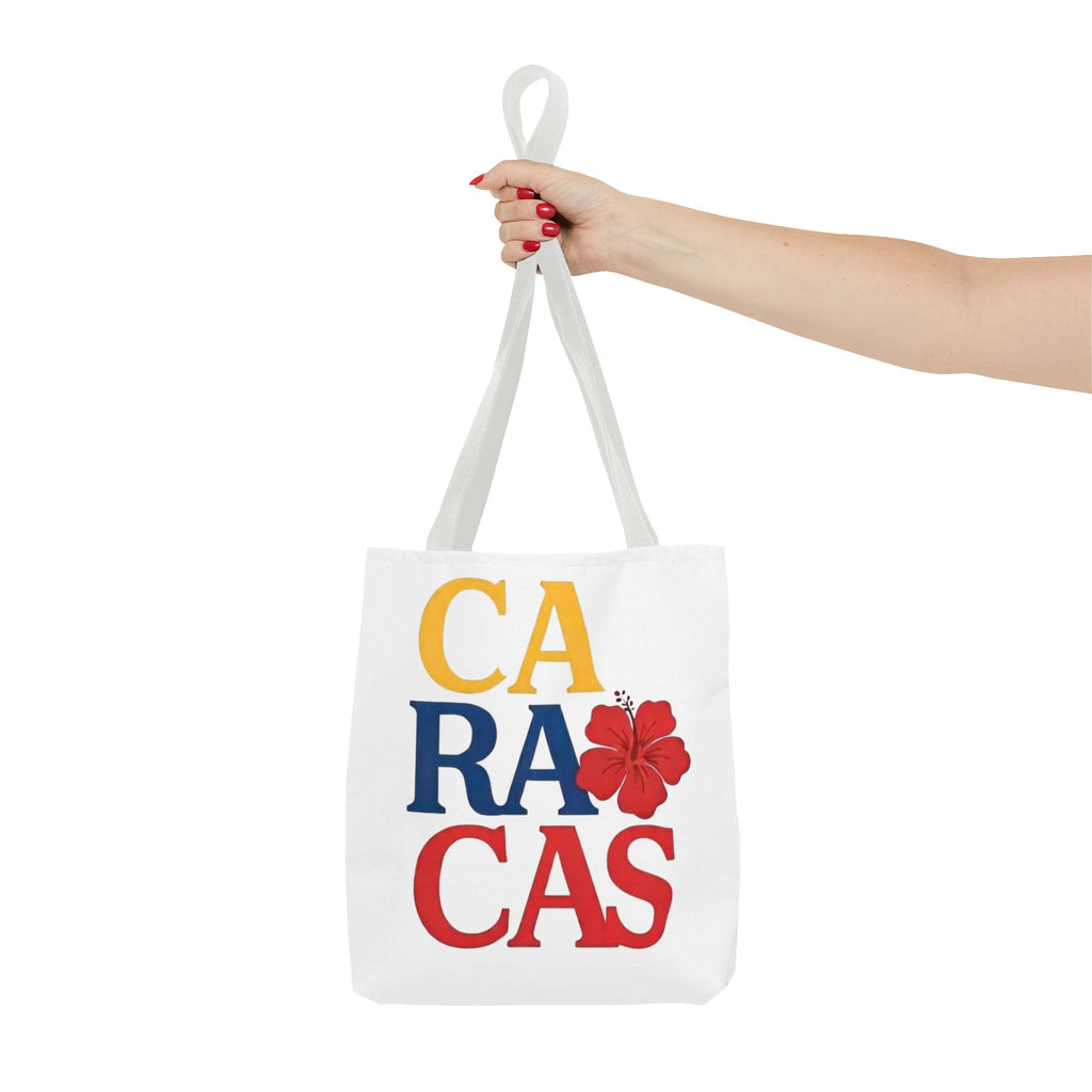 Caracas Hibiscus Tote Bag – Colorful City Pride All-Over Print
