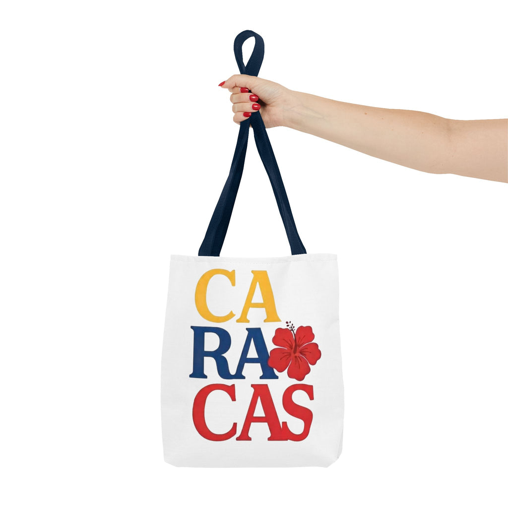 Caracas Hibiscus Tote Bag – Colorful City Pride All-Over Print