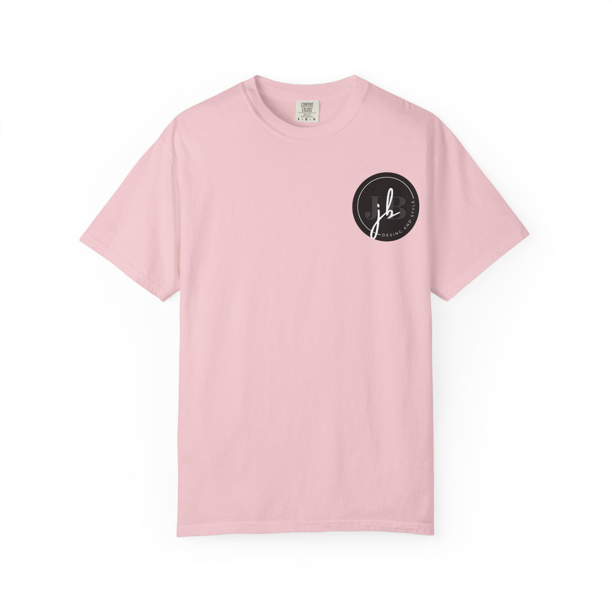 Logo Circle T‑Shirt — Minimal Black JB Design Tee