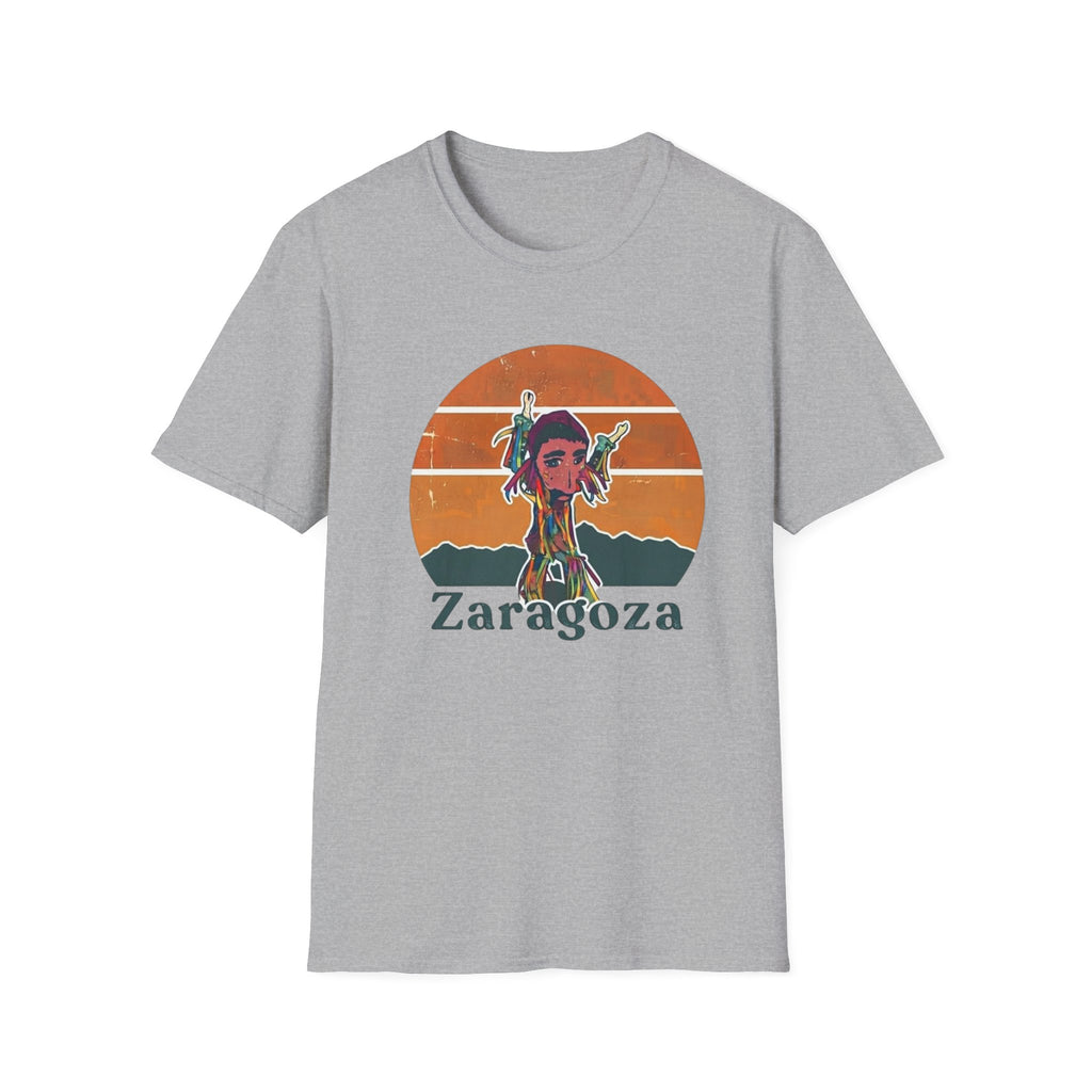 Zaragoza Retro Sunset T-Shirt