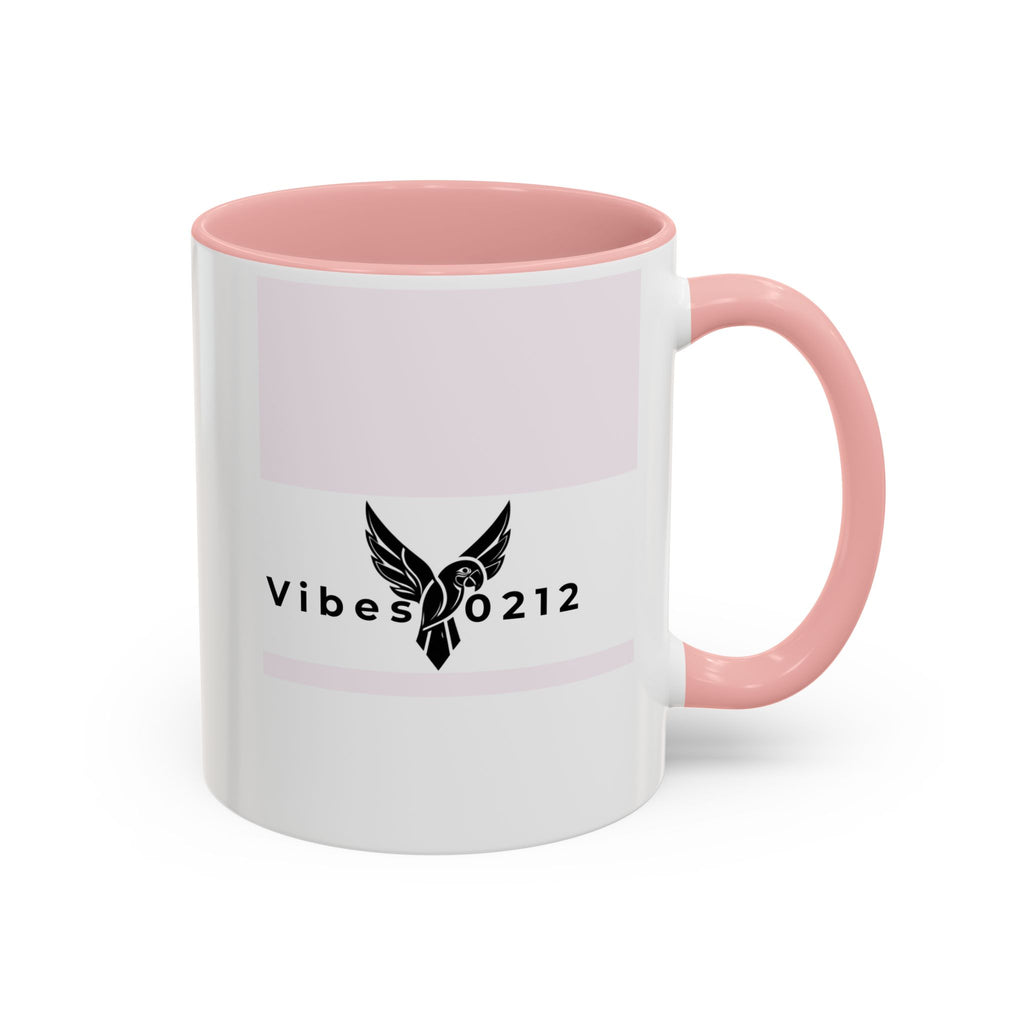 Vibes 0212 Accent Coffee Mug — Retro Sunset Design (11/15oz)