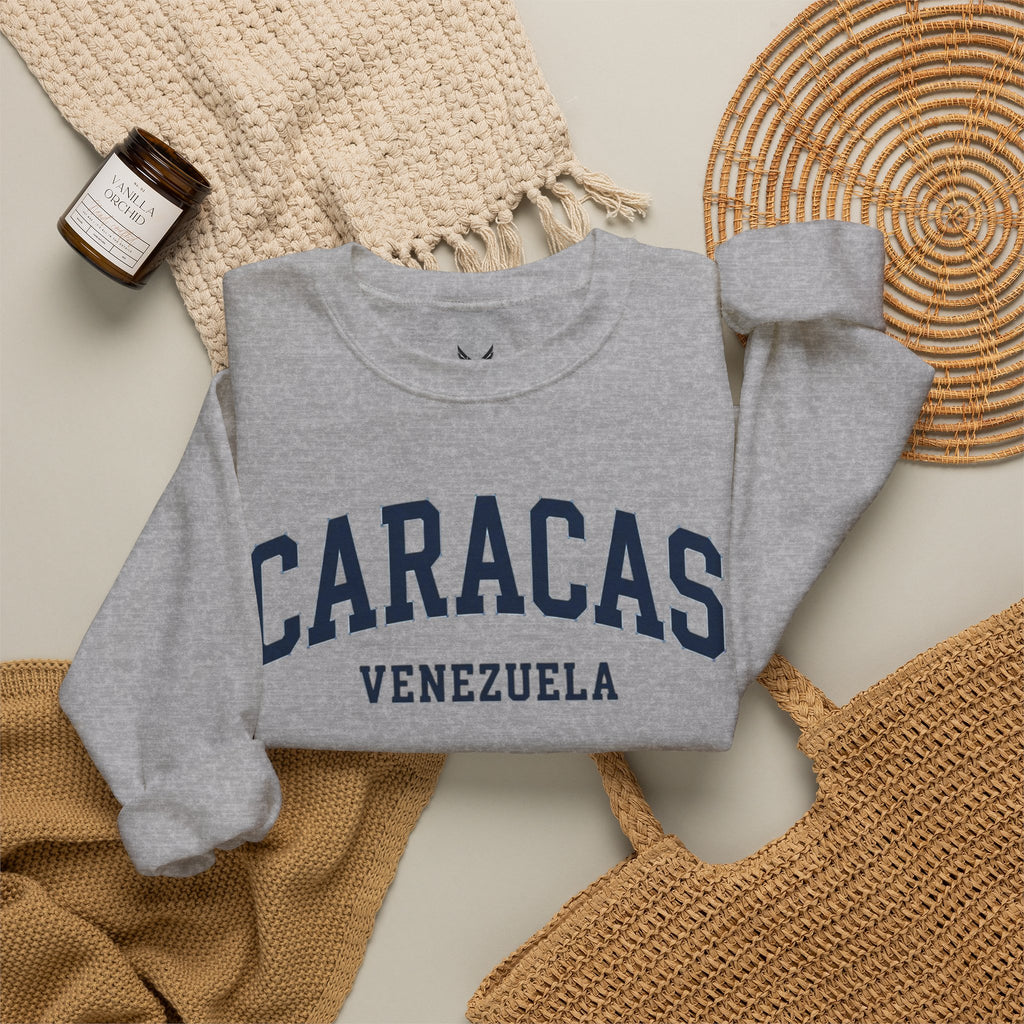 Caracas Venezuela Crewneck Sweatshirt — City Pride Pullover