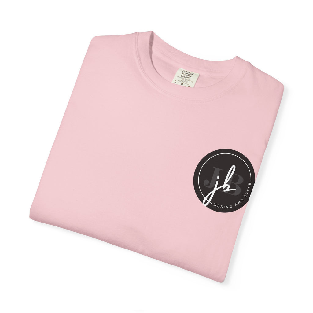 Logo Circle T‑Shirt — Minimal Black JB Design Tee