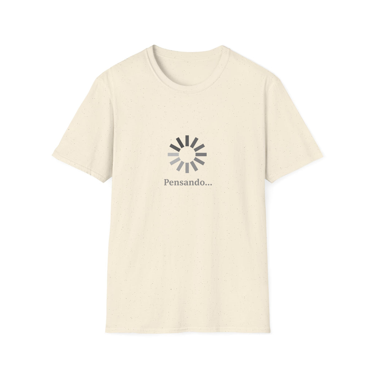 T-Shirt — "Estoy Pensando" Minimal Sunrise Graphic