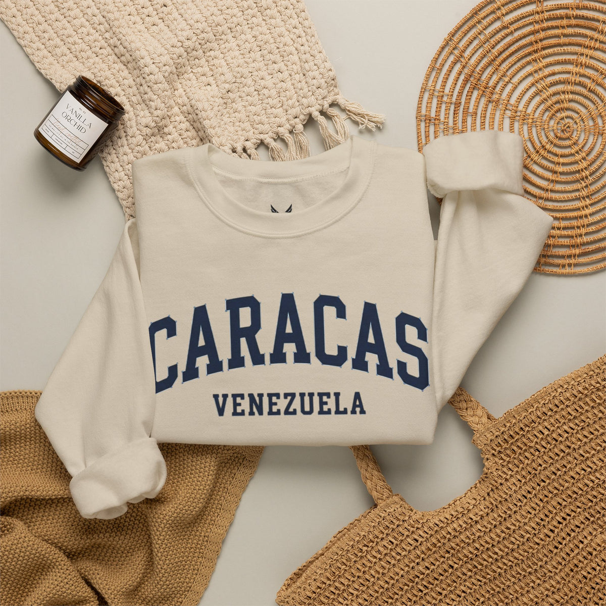 Caracas Venezuela Crewneck Sweatshirt — City Pride Pullover