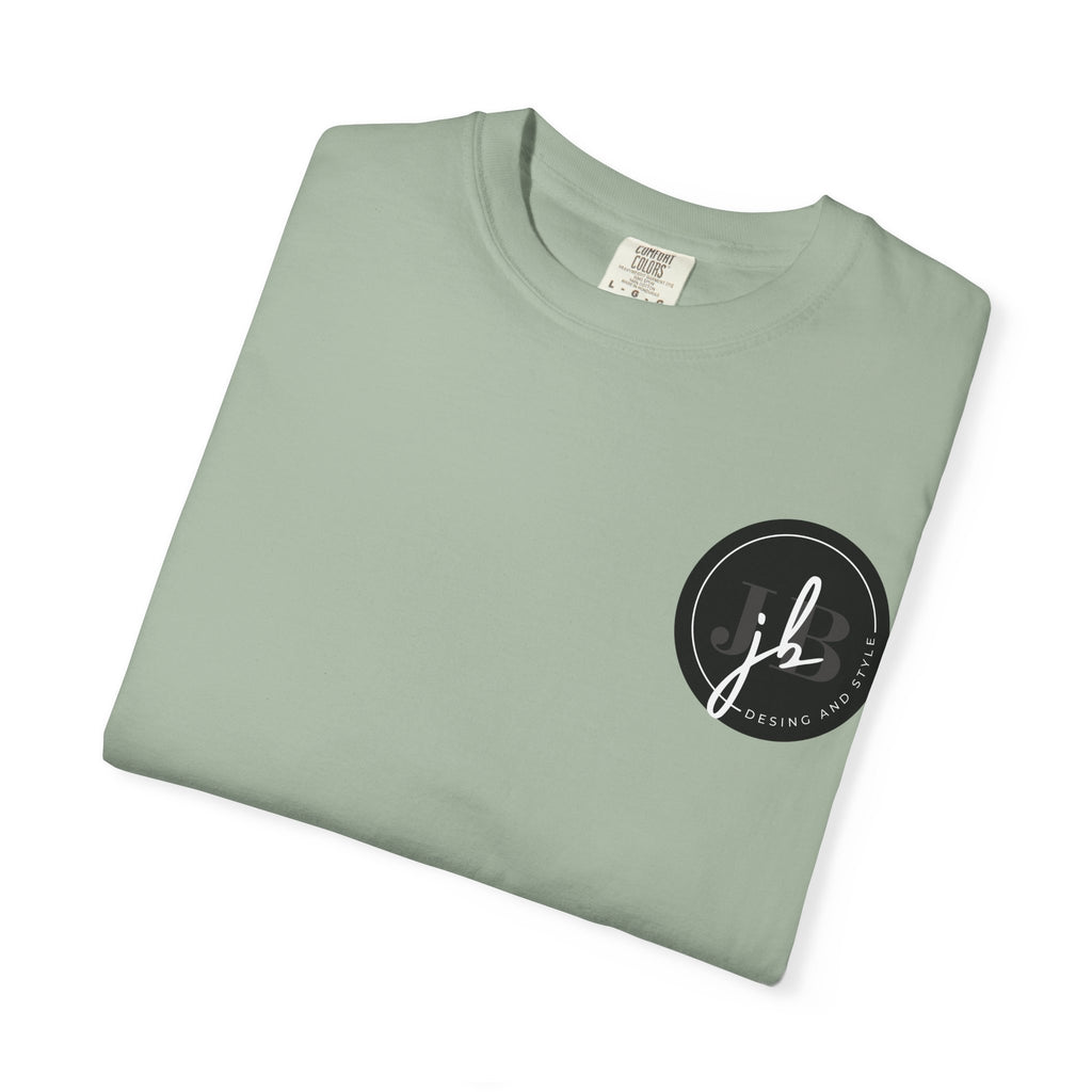 Logo Circle T‑Shirt — Minimal Black JB Design Tee