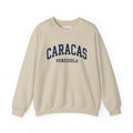 Caracas Venezuela Sweatshirt | City Name Crewneck, White College Style