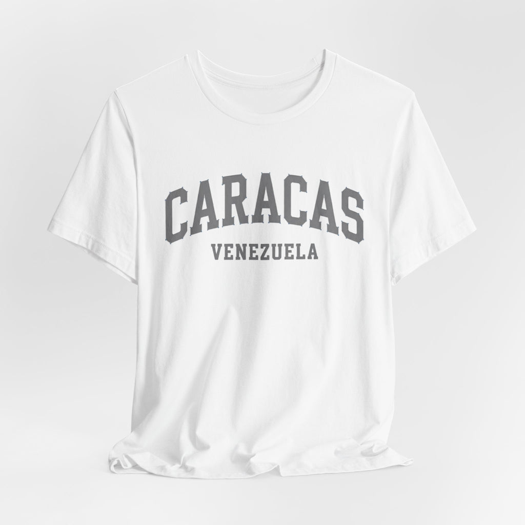 Caracas Venezuela Tee — Vintage Collegiate City T‑Shirt