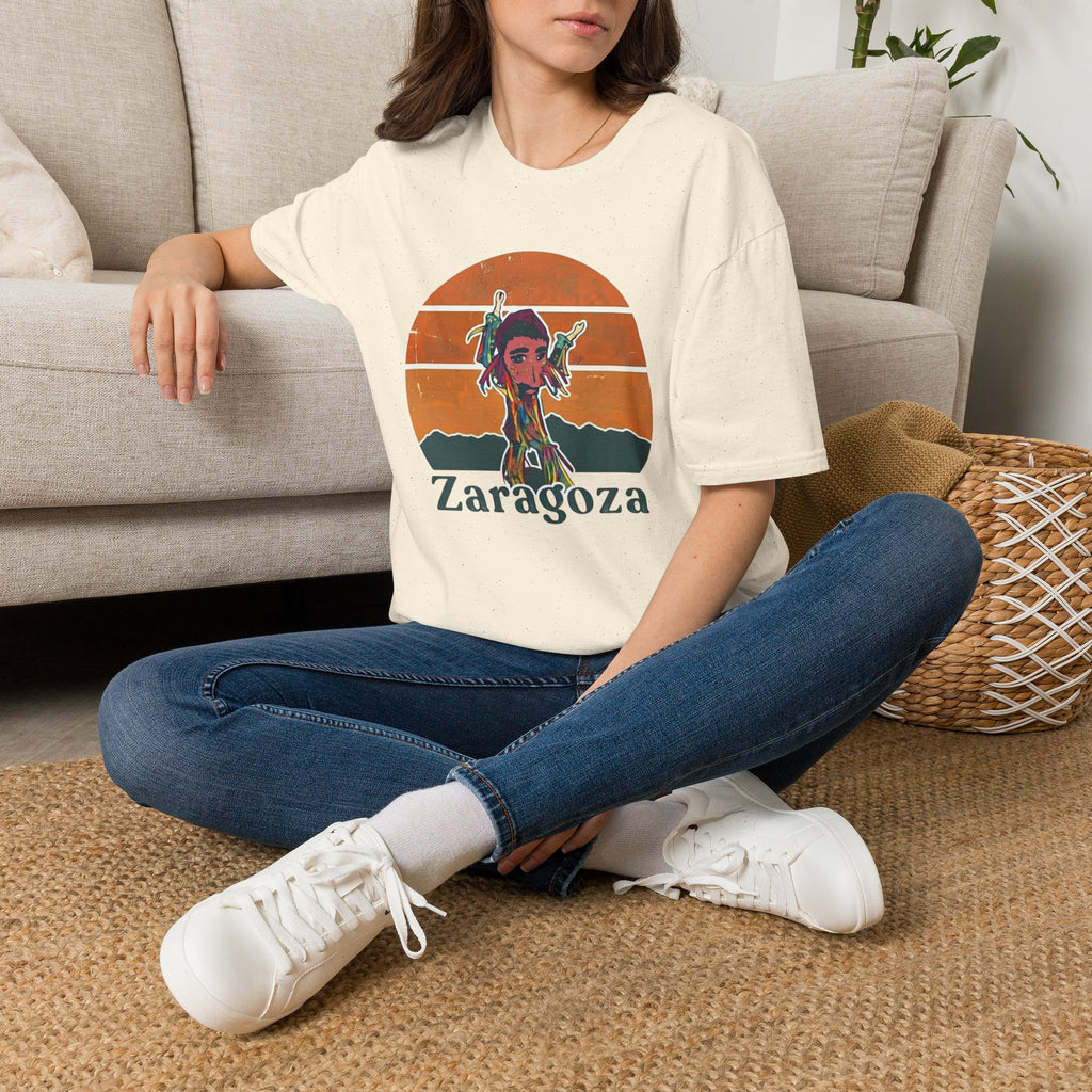 Zaragoza Retro Sunset T-Shirt