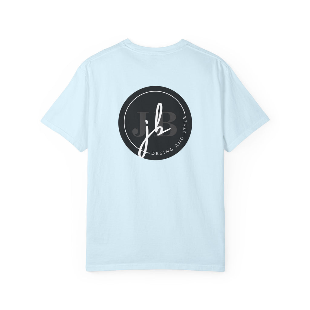 Logo Circle T‑Shirt — Minimal Black JB Design Tee