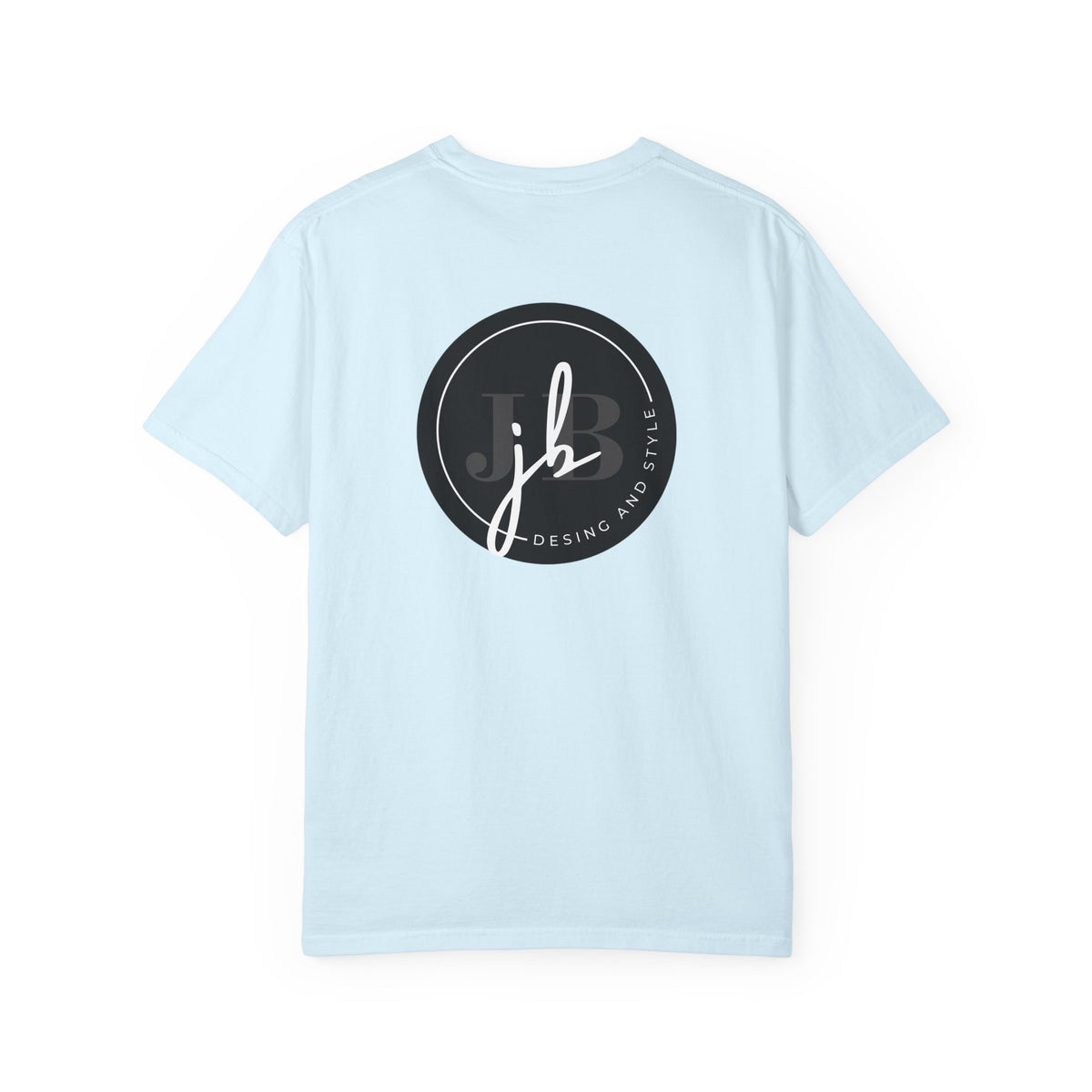 Logo Circle T‑Shirt — Minimal Black JB Design Tee