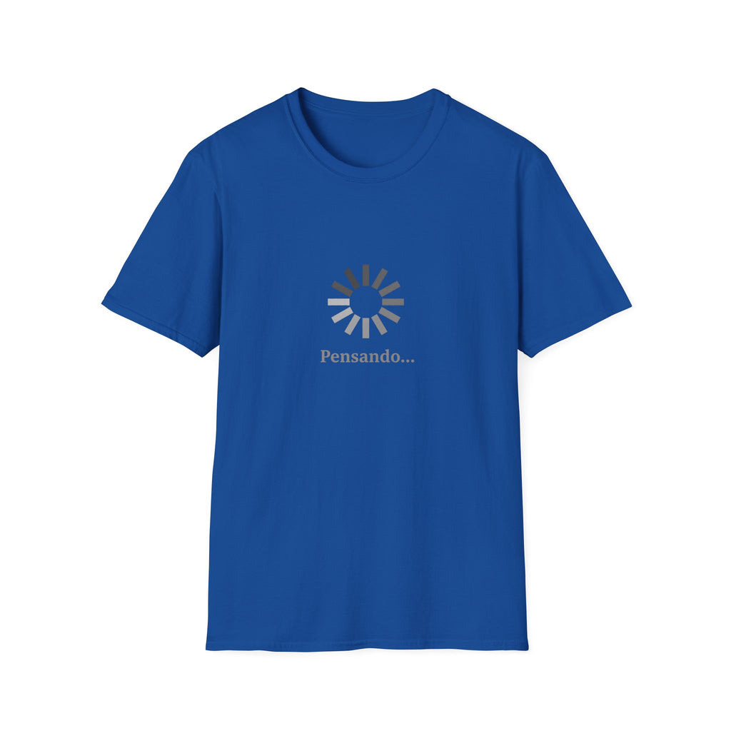 T-Shirt — "Estoy Pensando" Minimal Sunrise Graphic