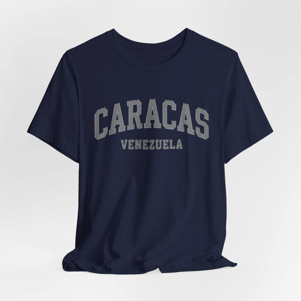 Caracas Venezuela Tee — Vintage Collegiate City T‑Shirt