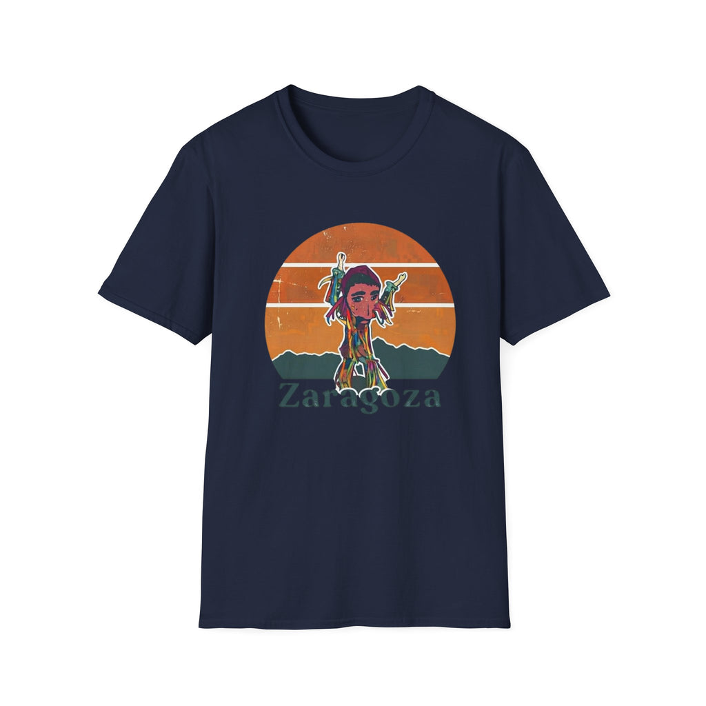 Zaragoza Retro Sunset T-Shirt