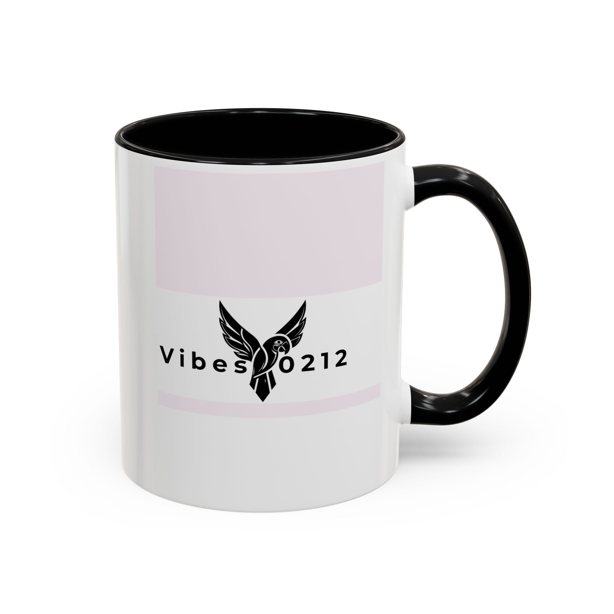 Vibes 0212 Accent Coffee Mug — Retro Sunset Design (11/15oz)