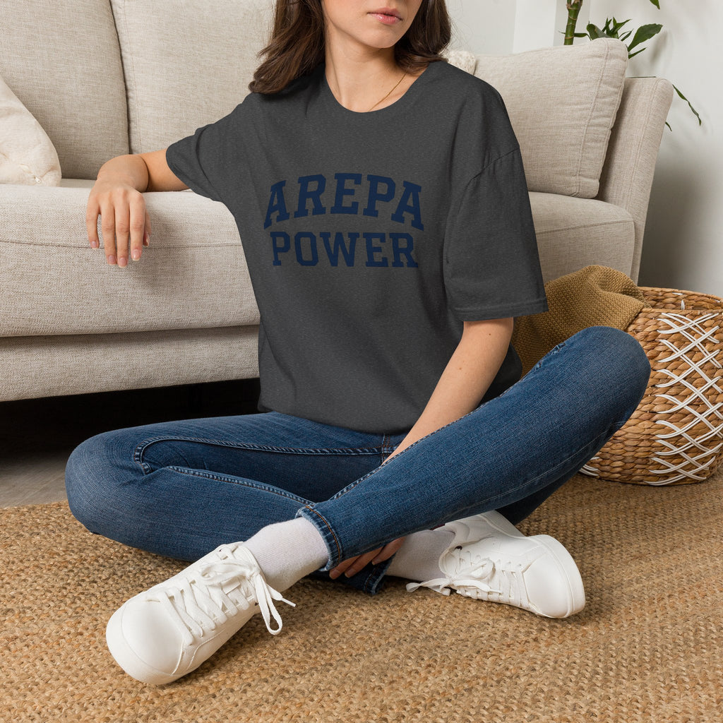 Arepa T-Shirt – 'Arepa Power' Venezuelan Food Graphic Tee