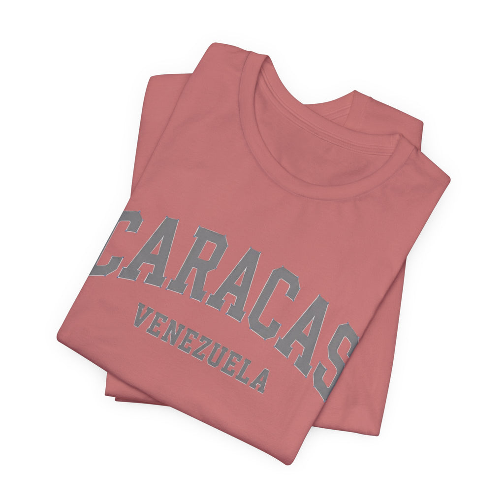 Caracas Venezuela Tee — Vintage Collegiate City T‑Shirt