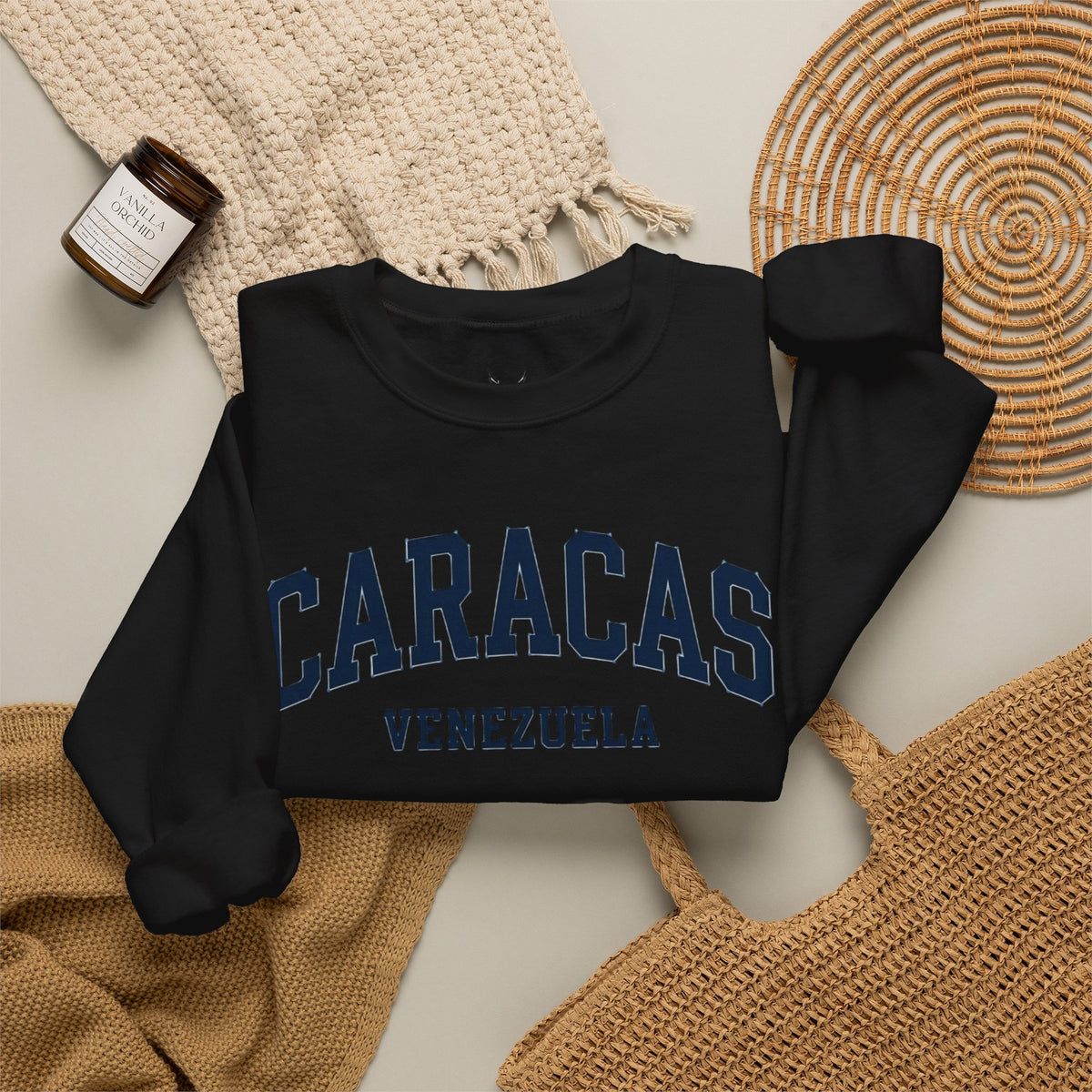Caracas Venezuela Crewneck Sweatshirt — City Pride Pullover