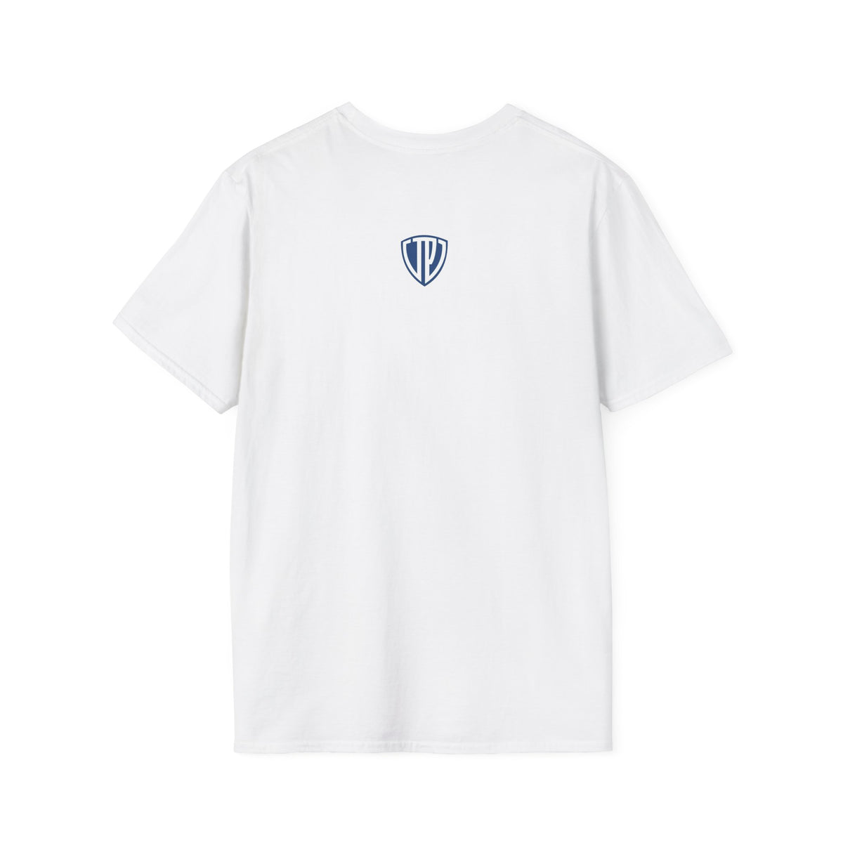 Shield Crest Pocket Tee — Retro Badge Logo T‑Shirt